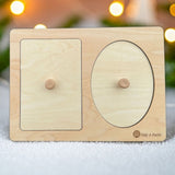 2-in-1 Photo Discovery Puzzle & Frame