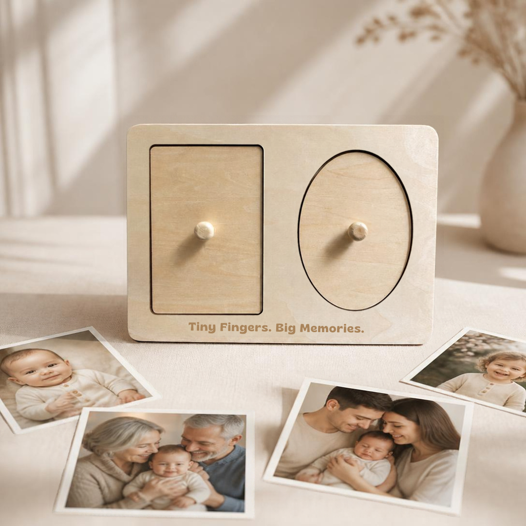 Perfect photo puzzle gift for babies