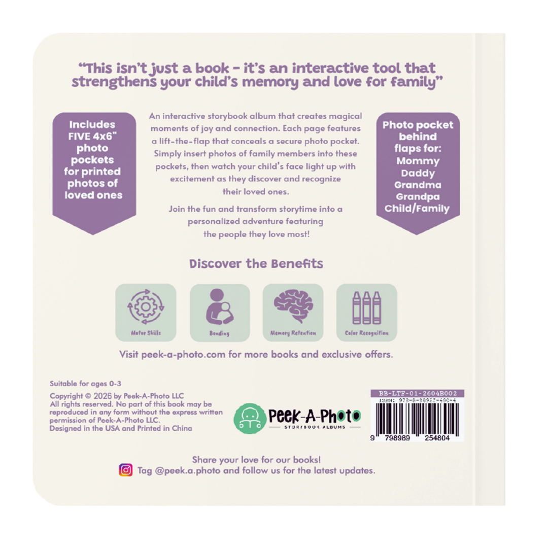 PEEK-A-PHOTO - Where's My Family? (Pre-Order Only)