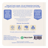 Personalized lift the flap baby photo board book for babies and toddlers